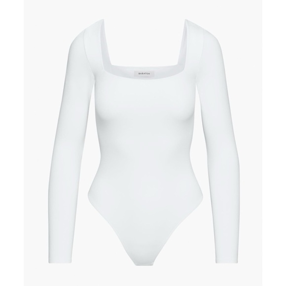 Babaton Aritzia White Bodysuit - Picture 6 of 14